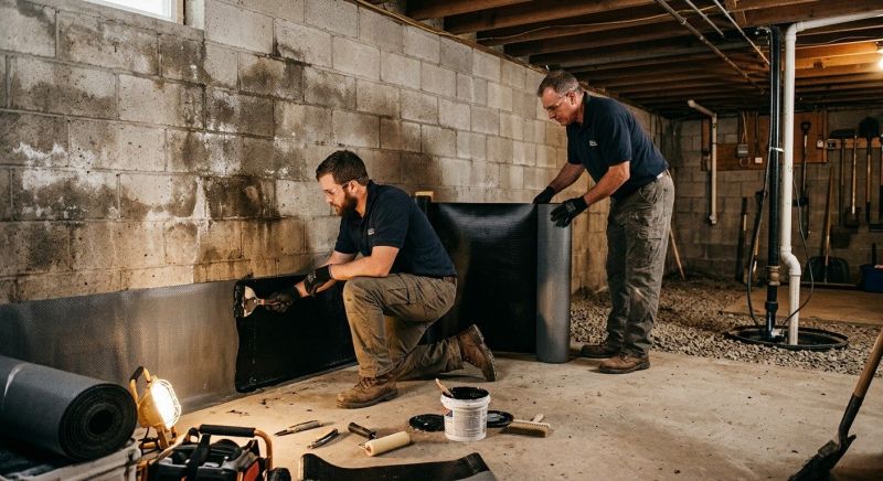 Basement Walls Waterproofing in Birmingham, AL