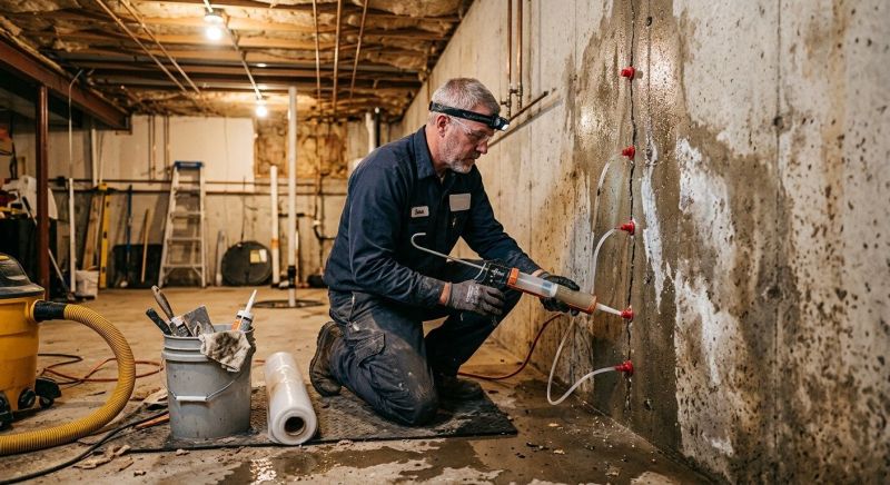 Leaking Basement Repair in Tuscaloosa, AL