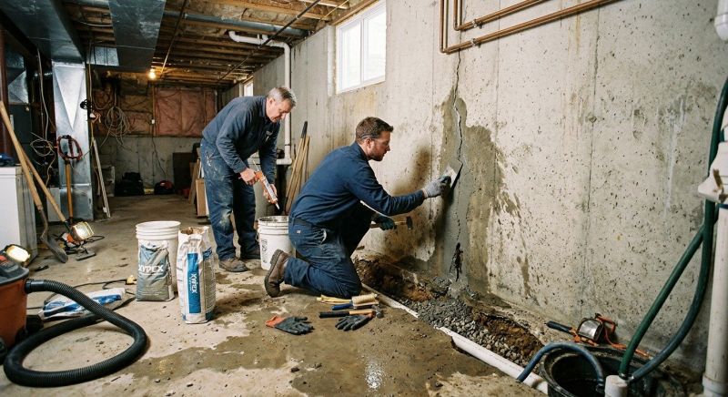 Leaking Basement Repair in Tampa, FL